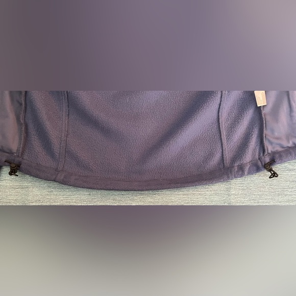 Columbia Dark Periwinkle Core Fleece size Small Lined Sleeves for Extra Warmth - Picture 5 of 10